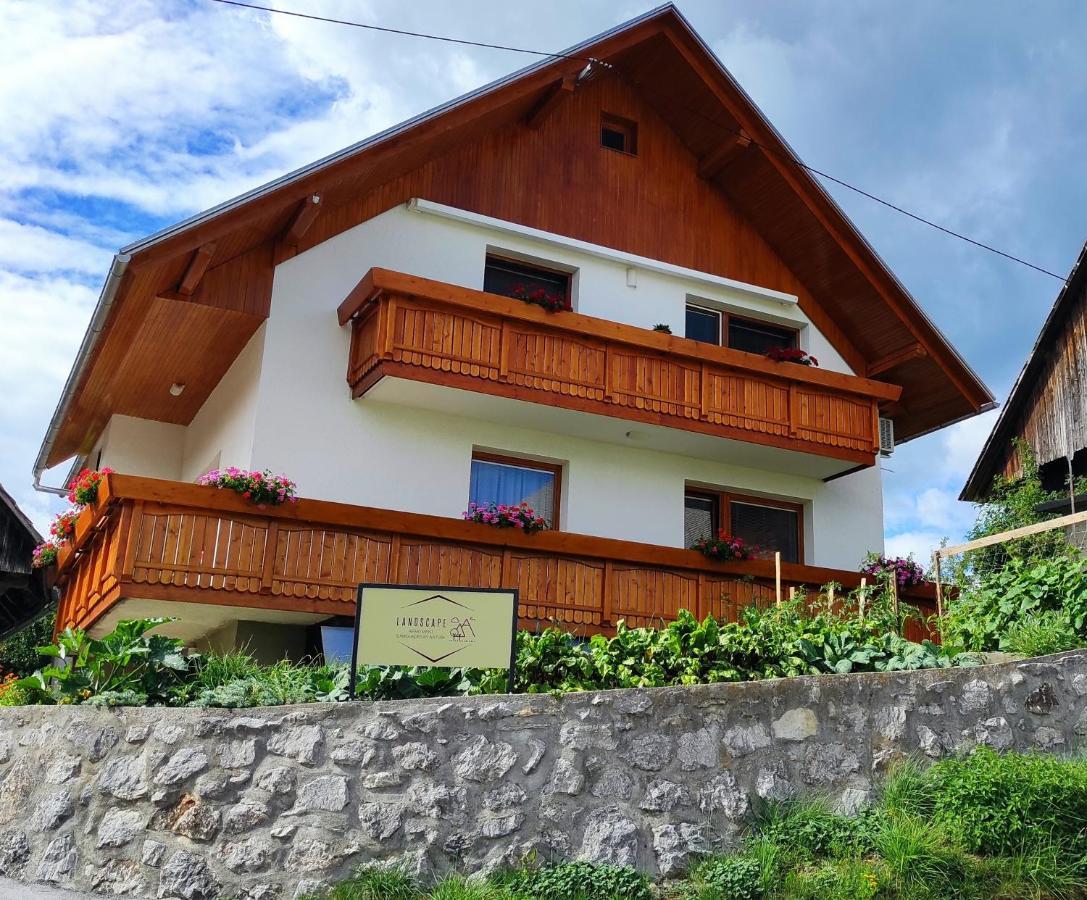 Apartment Landscape Zgornje Gorje Exterior photo